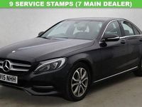 Used Mercedes C220 170 HP (125 kW) 2015 Black Sedan
