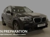 Used BMW X3 M Sport 184 HP (135 kW) 2021 Black SUV