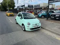 Used Fiat 500 Lounge 69 HP (50 kW) 2017 Green Hatchback