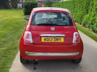 Used Fiat 500 69 HP (50 kW) 2013 Red Hatchback