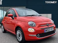 Used Fiat 500 69 HP (50 kW) 2023 Orange Hatchback