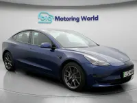 Used Tesla Model 3 Long Range AWD 366 kW (498 HP) 2021 Blue Sedan