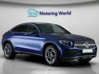 Second-hand Mercedes GLC220 AMG line 194 CP (142 kW) 2022 Albastru Coupe
