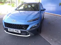 Używany Hyundai Kona Premium 120 KM (88 kW) 2022 Niebieski SUV