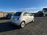 Used Fiat 500 Lounge 69 HP (50 kW) 2011 Silver Hatchback
