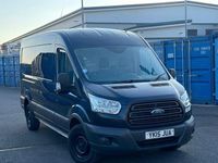 Used Ford Transit 125 HP (91 kW) 2015 Blue Van