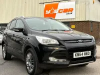 Usado Ford Kuga Titanium 140 CV (102 kW) 2014 Negro SUV