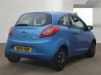 Used Ford Ka S 69 HP (50 kW) 2012 Blue Hatchback