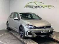 Used VW Golf VII GTE 204 HP (150 kW) 2017 Silver Hatchback