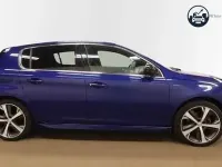 Used Peugeot 308 GT-line 2017 Blue Hatchback