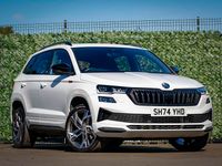 Used Skoda Karoq SportLine 150 HP (110 kW) 2024 White SUV