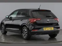 Used VW Polo Life 95 HP (69 kW) 2023 Black Hatchback