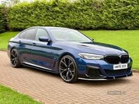 Used BMW 520 M Sport 2020 Blue Sedan