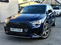 Used Audi Q3 Black Edition 150 HP (110 kW) 2023 Blue SUV