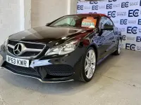 Used Mercedes E220 AMG 2014 Black Cabriolet
