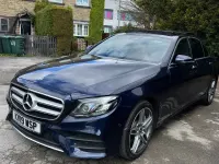 Used Mercedes E300 AMG Line Premium Plus 2019 Blue Sedan
