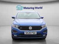 Used VW T-Roc R-line 150 HP (110 kW) 2020 Blue SUV