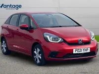 Used Honda Jazz Hybrid 109 HP (80 kW) 2021 Red Hatchback