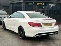 Used Mercedes E200 AMG line 184 HP (135 kW) 2016 White Coupe