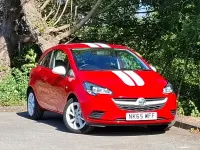 Used Vauxhall Corsa 70 HP (51 kW) 2015 Red Hatchback