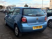 Used VW Polo S 75 HP (55 kW) 2005 Blue Hatchback