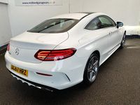 Used Mercedes C200 AMG Line Premium 184 HP (135 kW) 2017 White Coupe
