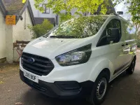 Used Ford Transit Custom 105 HP (77 kW) 2018 White Van