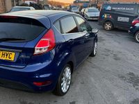 Used Ford Fiesta Titanium X 2015 Blue Hatchback