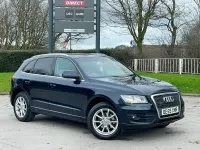 Used Audi Q5 170 HP (125 kW) 2010 Blue SUV