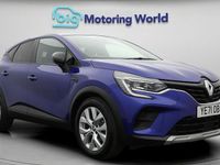 Used Renault Captur Iconic 91 HP (66 kW) 2021 Blue SUV