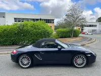Used Porsche Boxster 280 HP (205 kW) 2005 Blue Cabriolet