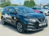 Used Nissan Qashqai N-Connecta 2019 Black SUV