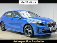 Used BMW 118 M Sport 136 HP (100 kW) 2022 Blue Hatchback