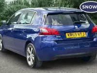 Used Peugeot 308 Allure 131 HP (96 kW) 2019 Blue Hatchback