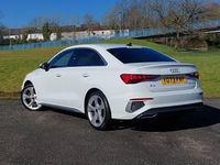 Used Audi A3 S-Line 150 HP (110 kW) 2024 White Sedan