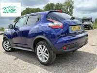 Used Nissan Juke N-Connecta 117 HP (86 kW) 2016 Blue SUV