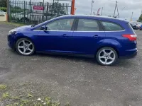 Used Ford Focus Titanium 125 HP (91 kW) 2014 Blue Estate