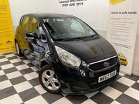Used Kia Venga 89 HP (65 kW) 2012 Black Hatchback