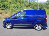 Used Ford Transit 74 HP (54 kW) 2018 Blue Estate