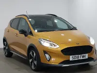Used Ford Fiesta Active 125 HP (91 kW) 2018 Brown Hatchback