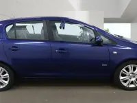 Used Vauxhall Corsa Design Edition 89 HP (65 kW) 2008 Blue Hatchback
