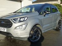 Used Ford Ecosport ST-Line 125 HP (91 kW) 2020 Silver SUV