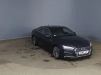 Used Audi A5 S-Line 190 HP (139 kW) 2017 Blue Coupe