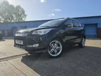 Käytetty Ford Kuga Titanium X 163 HP (119 kW) 2014 Musta Katumaasturi