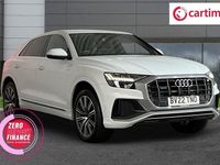 Begagnad Audi Q8 S-Line 286 HK (210 kW) 2022 Vit SUV