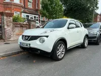 Used Nissan Juke Acenta Premium 117 HP (86 kW) 2012 White SUV