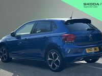 Used VW Polo R-line 95 HP (69 kW) 2021 Blue Hatchback
