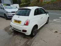Used Fiat 500 S 69 HP (50 kW) 2014 White Hatchback