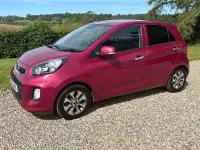 Used Kia Picanto 84 HP (61 kW) 2016 Pink Hatchback