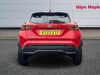 Used Nissan Juke Acenta 114 HP (83 kW) 2023 Red SUV
